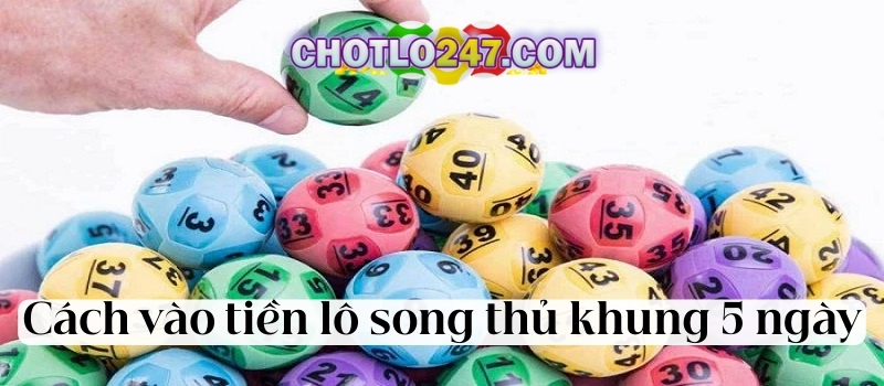 Cách vào tiền khi nuôi lô song thủ khung 5 ngày