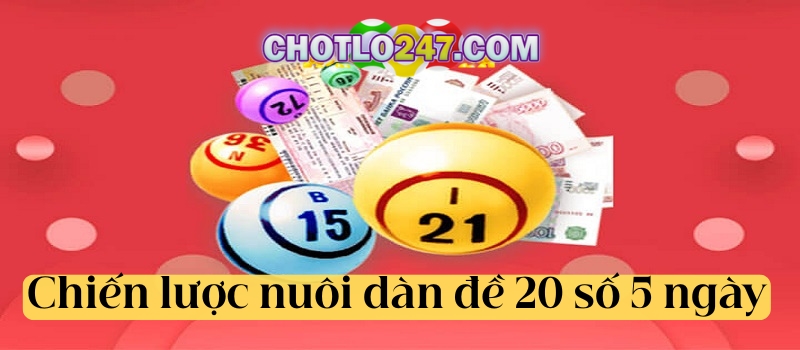 Chiến lược nuôi dàn đề 20 số khung 5 ngày hiệu suất cao