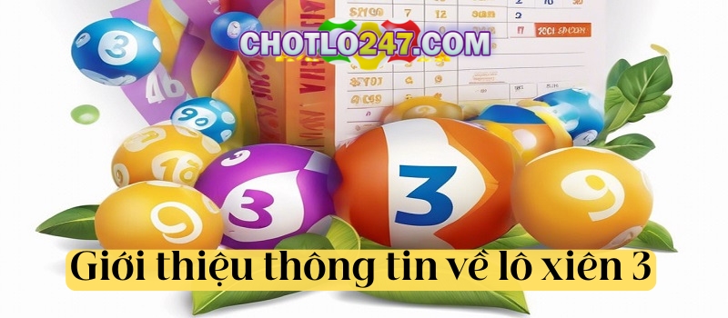 Giới thiệu đôi nét thông tin về lô xiên 3