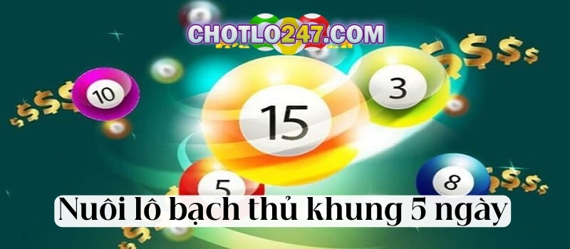 Khái niệm về việc nuôi lô bạch thủ khung 5 ngày